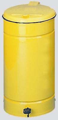 Euro-Pedal, Kunststoffdeckel gelb